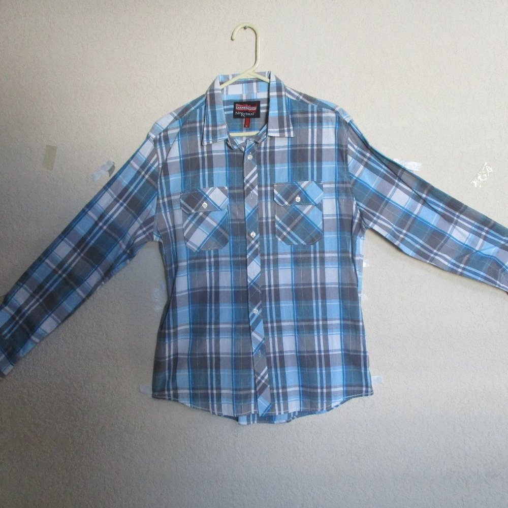 Western Shirt No Retreat. Sz L